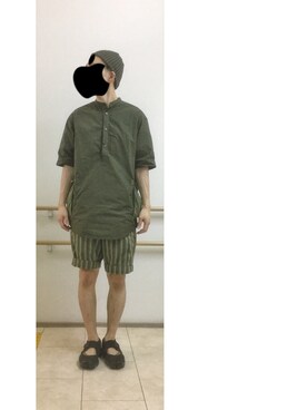 HFさん（メンズ・177cm）の夏コーディネート