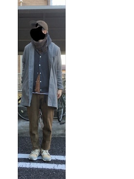 HFさん（メンズ・177cm）の冬コーディネート