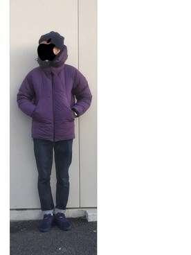 「JOURNAL STANDARD relume（ジャーナルスタンダード　レリューム）のアイテム（ダウンジャケット/コート）」を使った、HFさん（メンズ・177cm）の冬コーディネート