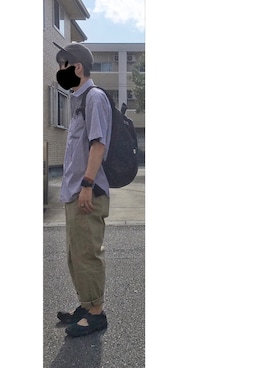 HFさん（メンズ・177cm）の夏コーディネート