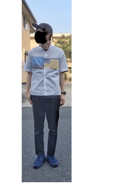 HFさん（メンズ・177cm）の夏コーディネート