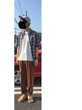 HFさん（メンズ・177cm）の夏コーディネート