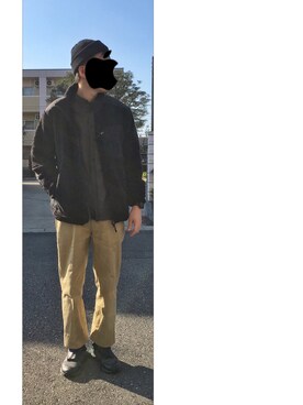 「JOURNAL STANDARD relume（ジャーナルスタンダード　レリューム）のアイテム（ニットキャップ/ビーニー）」を使った、HFさん（メンズ・177cm）の秋コーディネート