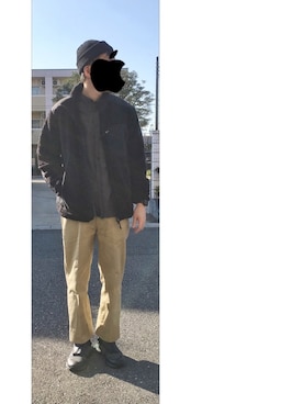 「JOURNAL STANDARD relume（ジャーナルスタンダード　レリューム）のアイテム（ニットキャップ/ビーニー）」を使った、HFさん（メンズ・177cm）の秋コーディネート