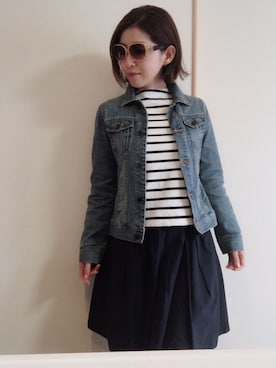「SELECT.（セレクト）のアイテム」を使った、ゆうこりんさん（レディース・160cm）の春コーディネート