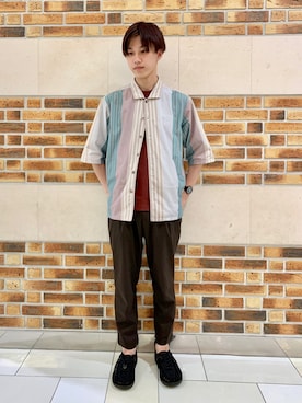 Yuma Fujitaさん(メンズ・170cm)の夏コーディネート
