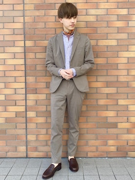 Yuma Fujitaさん(メンズ・170cm)の春コーディネート
