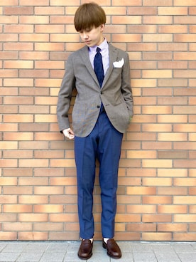 Yuma Fujitaさん(メンズ・170cm)の春コーディネート