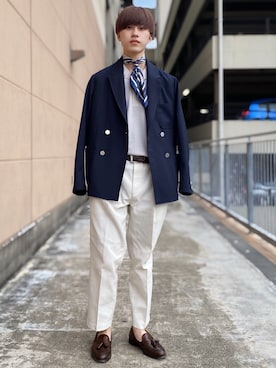 Yuma Fujitaさん（メンズ・170cm）の夏コーディネート