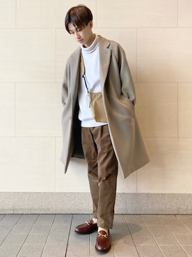 Yuma Fujitaさん（メンズ・170cm）の秋コーディネート