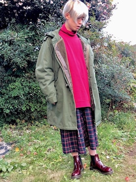 しんさん（メンズ・173cm）の秋コーディネート