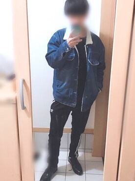 「HVC（エイチブイシー）のアイテム（ジャケット/アウター）」を使った、ゆーと相互さん（メンズ・170cm）の冬コーディネート