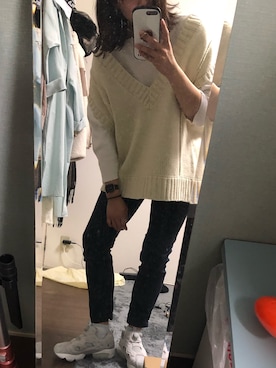 「ラブアンドピース2020」｜「アイテム（アナログ腕時計）」を使った、彩さん（レディース・167cm）の秋コーディネート