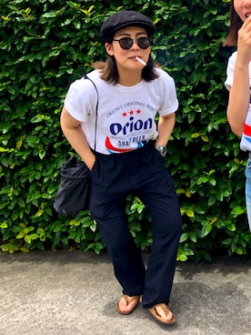 ミクロさん(レディース・163cm)の夏コーディネート