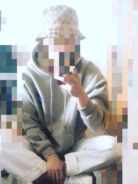 「NASA（ナサ）のアイテム」を使った、ぺんとさん（メンズ・177cm）の夏コーディネート