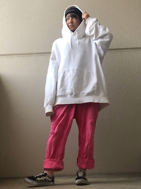 「COLORS（カラーズ）のアイテム」を使った、アミナさん（レディース・155cm）の秋コーディネート