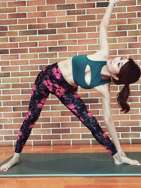 「筋トレ」｜LORNAJANE(ローナジェーン)さん（レディース・162cm）の夏コーディネート