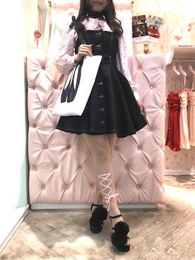 「RoseMarie seoir（ローズマリーソワール）のアイテム」を使った、RoseMarie seoir officialさん（レディース・160cm）の春コーディネート