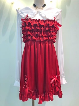 「アイテム（チョーカー）」を使った、RoseMarie seoir officialさん（レディース・160cm）の春コーディネート