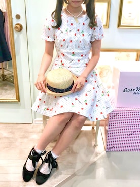 「オリジナル」｜「アイテム（ワンピース/ドレス）」を使った、RoseMarie seoir officialさん（レディース・160cm）の夏コーディネート