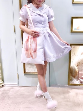 「アイテム（チョーカー）」を使った、RoseMarie seoir officialさん（レディース・160cm）の夏コーディネート