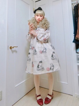 「Leur Getter（ルルゲッタ）のアイテム」を使った、SpicaPlanetariumさん（レディース・158cm）の冬コーディネート
