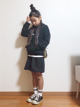 yreyre ☾⋆ ̊さん（キッズ・128cm）の秋コーディネート