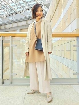 「Elleme（エレメ）のアイテム」を使った、軍地　オデット エ オディール スタッフさん（レディース・160cm）の春コーディネート