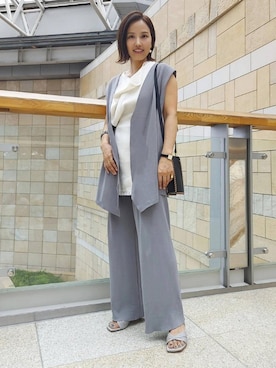 「Elleme（エレメ）のアイテム」を使った、軍地　オデット エ オディール スタッフさん（レディース・160cm）の春コーディネート