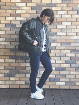 K A N Aさん（レディース・161cm）の冬コーディネート