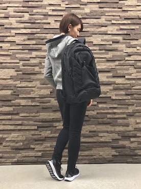 「スボーツミックス」｜「アイテム（その他）」を使った、K A N Aさん（レディース・161cm）の冬コーディネート