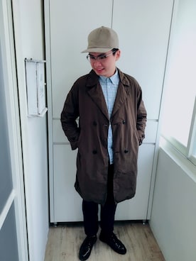 JeffCさん（メンズ・180cm）の冬コーディネート