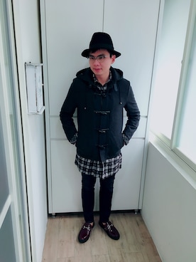 JeffCさん（メンズ・180cm）の冬コーディネート