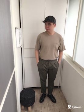 JeffCさん（メンズ・180cm）の夏コーディネート