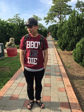 JeffCさん(メンズ・180cm)の夏コーディネート