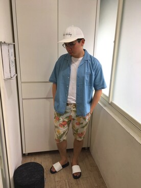 JeffCさん（メンズ・180cm）の夏コーディネート