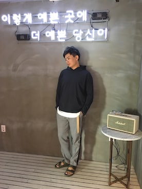 JeffCさん（メンズ・180cm）の秋コーディネート