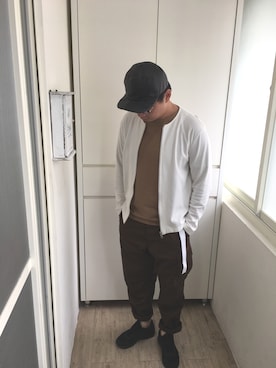 「MIL-SPEC（ミルスペック）のアイテム」を使った、JeffCさん（メンズ・180cm）の春コーディネート