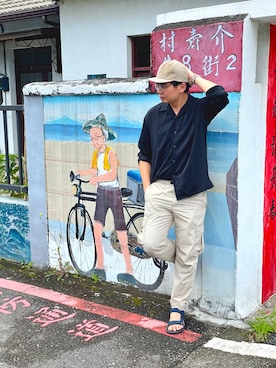 JeffCさん（メンズ・179cm）の冬コーディネート