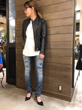 Misaki Taniさん（レディース・154cm）の春コーディネート