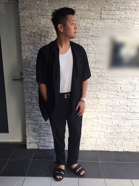 「ICE WATCH（アイスウォッチ）のアイテム」を使った、kokiさん（メンズ・175cm）の秋コーディネート