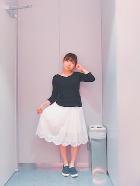 「wearhalloween2017」｜「アイテム（スリッポン）」を使った、さくらもちさん（レディース・159cm）の秋コーディネート