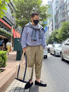 「BARNSTORMER」｜SuGaKeNさん（メンズ・170cm）の夏コーディネート