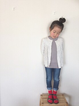 sakuyuiさん（キッズ・90cm）の冬コーディネート