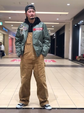 もりこさん（メンズ・175cm）の冬コーディネート