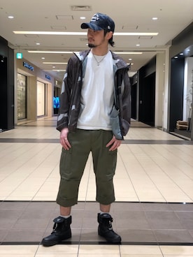 もりこさん（メンズ・175cm）の春コーディネート