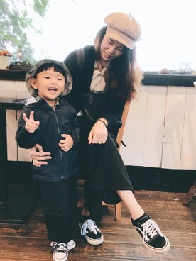 「next（next）のアイテム（フォーマルスーツ/小物）」を使った、PuPuさん（キッズ・110cm）の冬コーディネート