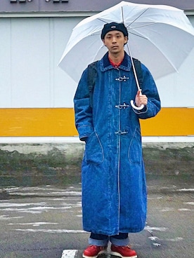 「レッドウィング」｜「アイテム（その他アウター）」を使った、Gilberさん（メンズ・178cm）の秋コーディネート