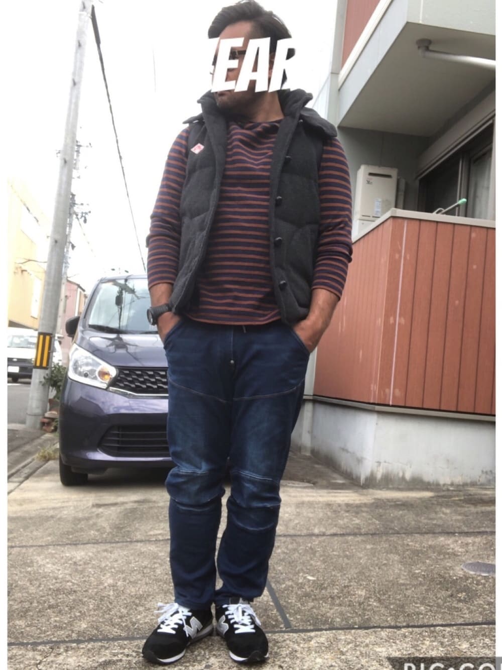 DANTON グレー ダウンベスト(メンズL) DANTON グレー ダウンベスト(メンズL) DANTON/ダントン インナー