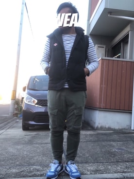 musashi634さん（メンズ・172cm）の冬コーディネート